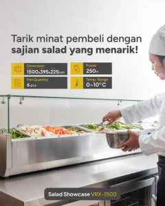 Salad Showcase VRX-1500
