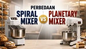 Perbedaan Spiral dan Planetary Mixer